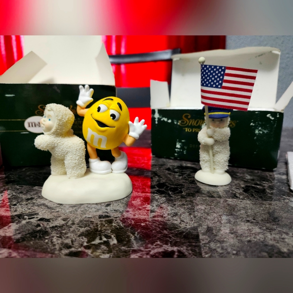 Department 56 Snowbabies Christmas collectables